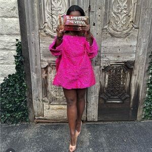 Hot Pink Bubble Dress